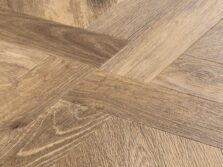 View of Kirby Oak Large Parquet luxury vinyl tile by Amtico