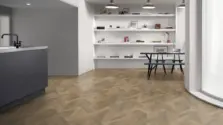 View of Hackfall Oak Pattern luxury vinyl tile by Amtico