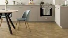 View of Yarncliff Oak Pattern luxury vinyl tile by Amtico