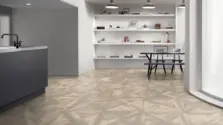 View of Laughton Oak Pattern luxury vinyl tile by Amtico