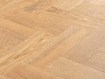 View of Fawn Oak in Small Parquet luxury vinyl tile by Amtico