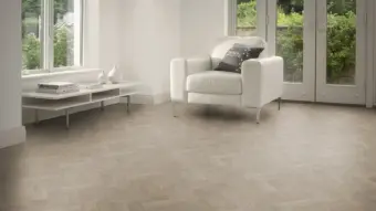 View of Bergen Oak in Small Parquet luxury vinyl tile by Amtico