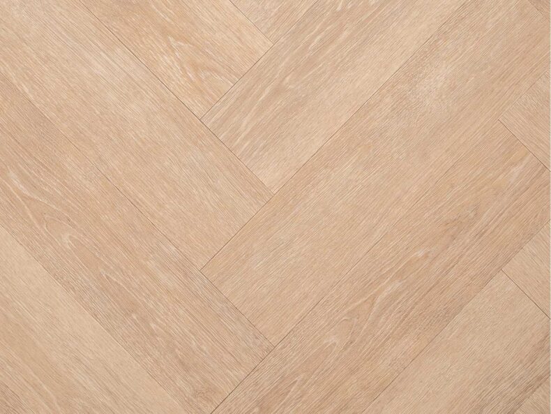 View of Cowrie Oak in Small Parquet luxury vinyl tile by Amtico
