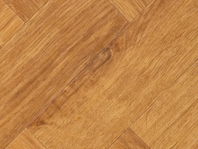 View of Rural Oak in Small Parquet luxury vinyl tile by Amtico