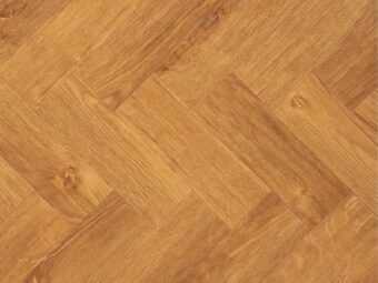 View of Rural Oak in Small Parquet luxury vinyl tile by Amtico