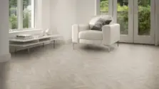 View of Gotland Oak in Large Parquet luxury vinyl tile by Amtico
