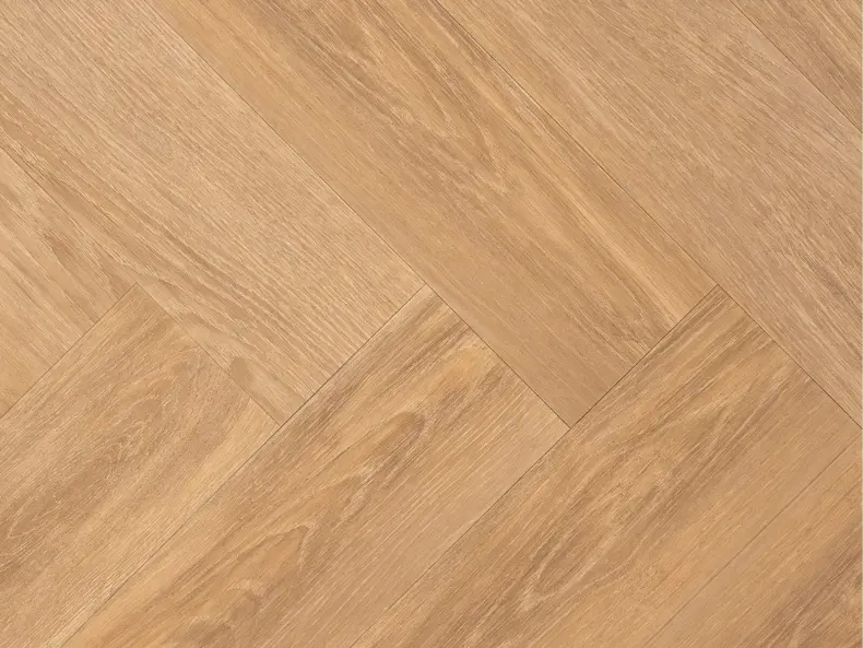 View of Fawn Oak in Large Parquet luxury vinyl tile by Amtico
