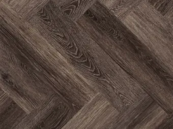 View of Burnished Timber in Large Parquet luxury vinyl tile by Amtico