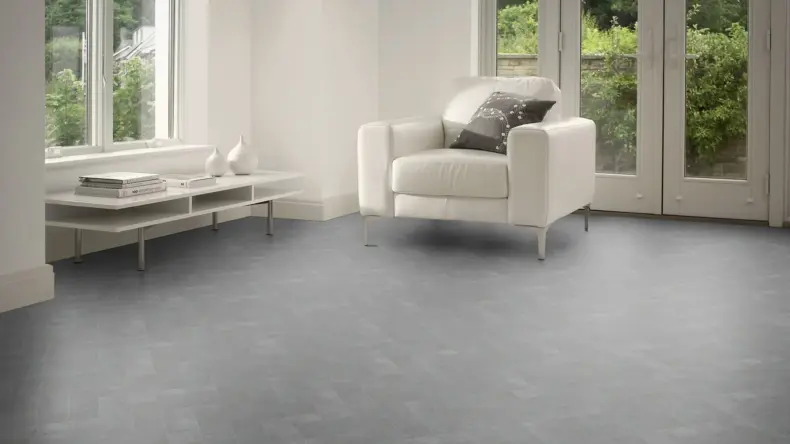 View of Tidal in Small Parquet luxury vinyl tile by Amtico