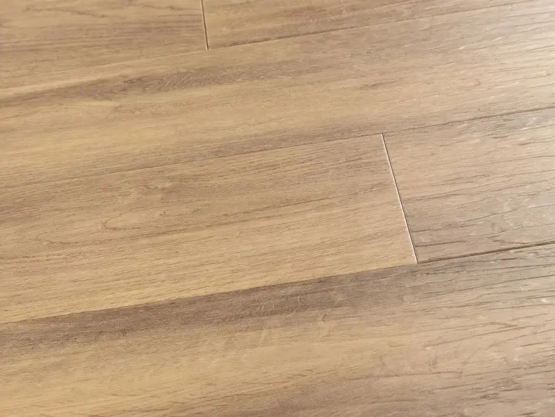 View of Alta Oak in Small Parquet luxury vinyl tile by Amtico