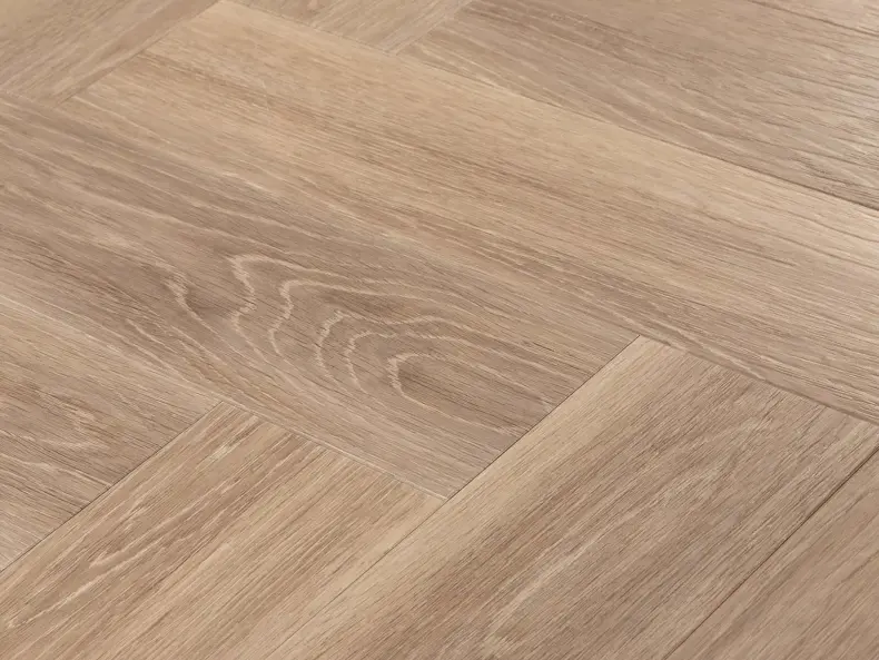View of Keel Oak in Small Parquet luxury vinyl tile by Amtico