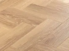 View of Brae Oak in Small Parquet luxury vinyl tile by Amtico