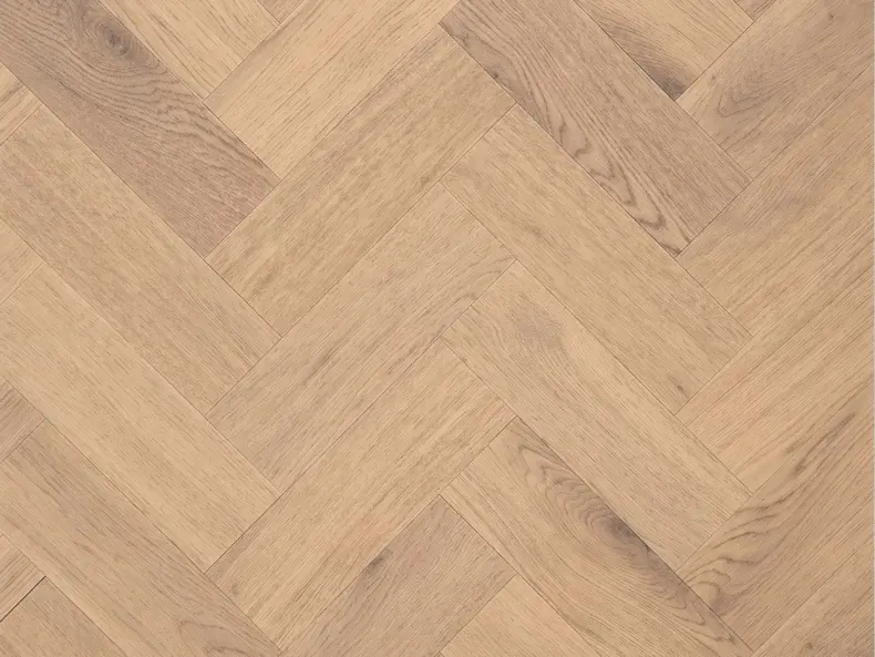 View of Laholm Oak in Small Parquet luxury vinyl tile by Amtico