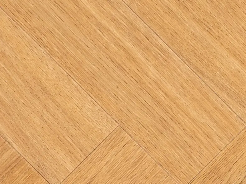 View of Hanningfield Oak in Small Parquet luxury vinyl tile by Amtico