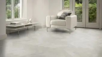 View of Opal in Large Parquet luxury vinyl tile by Amtico