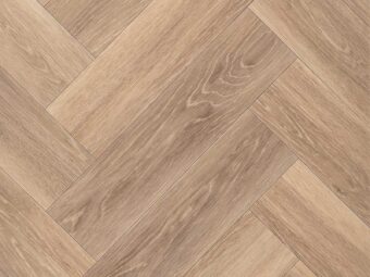 View of Keel Oak in Large Parquet luxury vinyl tile by Amtico
