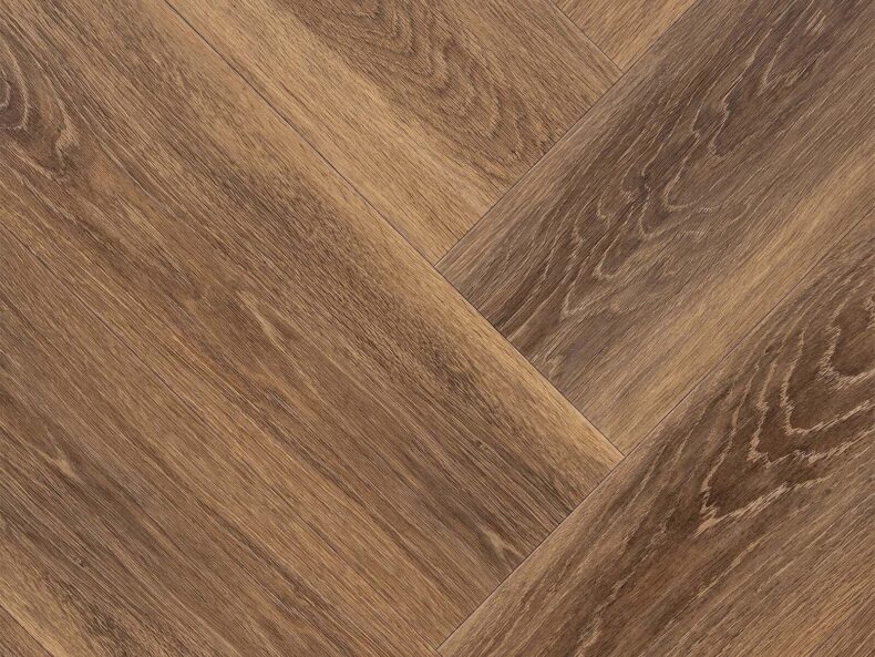 View of Esker Oak in Large Parquet luxury vinyl tile by Amtico