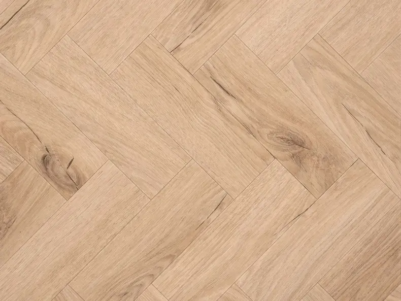 View of Brambly Oak in Large Parquet luxury vinyl tile by Amtico