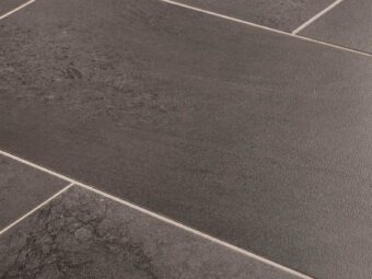 View of Char luxury vinyl tile by Amtico