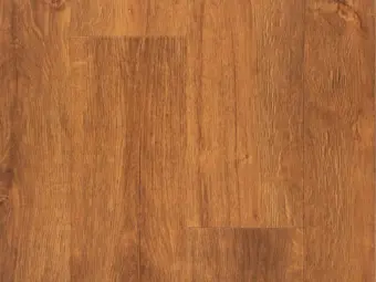 View of Carved Oak Narrow Plank luxury vinyl tile by Amtico