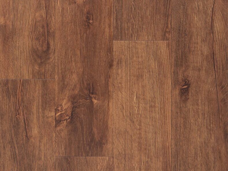 View of Bureau Oak Narrow Plank luxury vinyl tile by Amtico