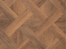 View of Furrowed Oak Pattern luxury vinyl tile by Amtico