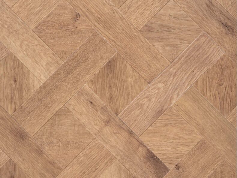 View of Skara Oak Wide Plank luxury vinyl tile by Amtico