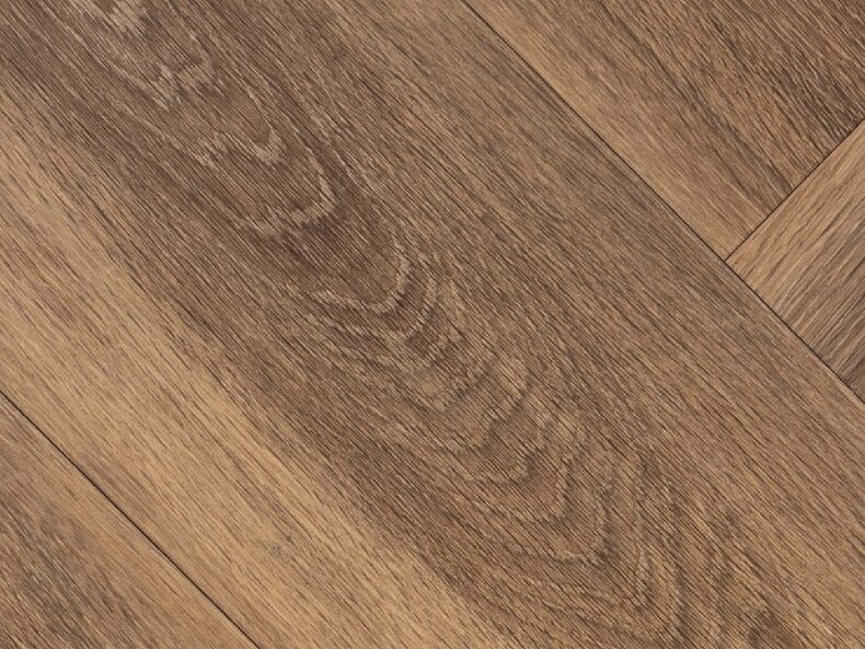 View of Esker Oak Narrow Plank luxury vinyl tile by Amtico