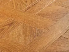 View of Langdon Oak Narrow Plank luxury vinyl tile by Amtico