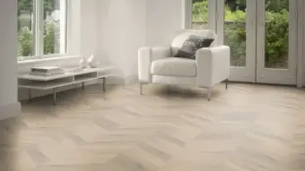 View of Laholm Oak Pattern luxury vinyl tile by Amtico