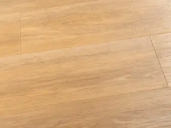 View of Fawn Oak Narrow Plank luxury vinyl tile by Amtico