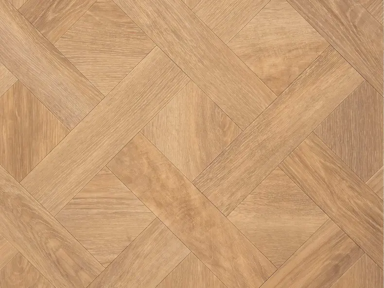 View of Fawn Oak Pattern luxury vinyl tile by Amtico