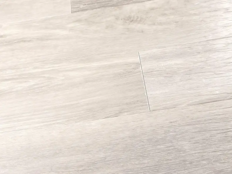 View of Dusted Oak Wide Plank luxury vinyl tile by Amtico