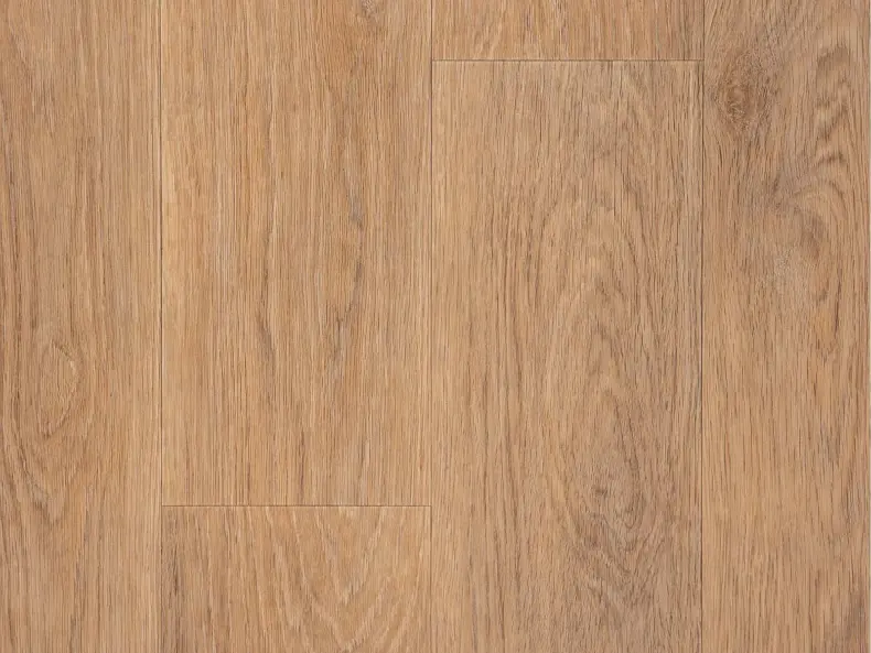 View of Amber Oak Narrow Plank luxury vinyl tile by Amtico