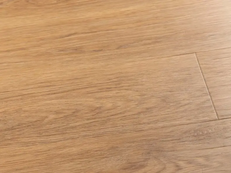 View of Amber Oak Narrow Plank luxury vinyl tile by Amtico