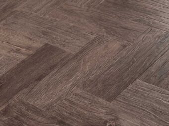 View of Native Grey Wood Wide Plank luxury vinyl tile by Amtico