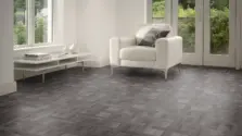 View of Burnished Timber Pattern luxury vinyl tile by Amtico