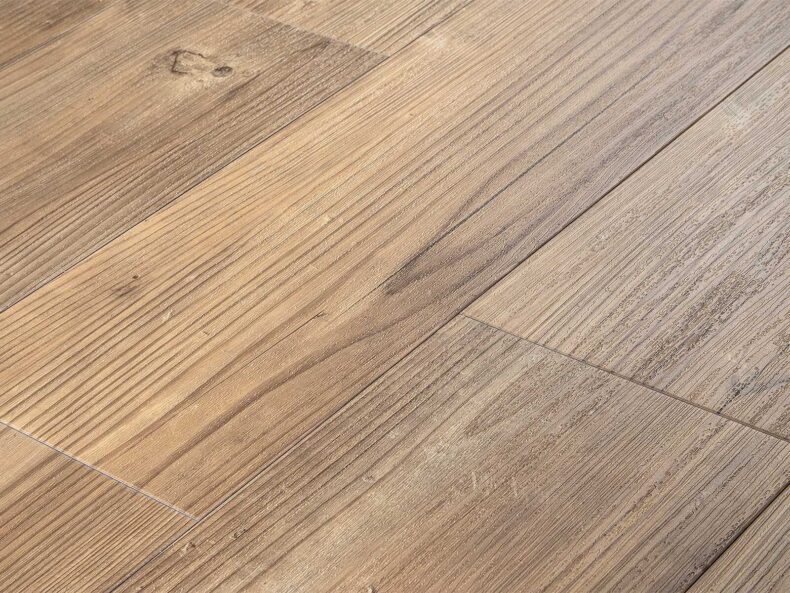 View of Spacia Dry Cedar Wide Plank luxury vinyl tile by Amtico