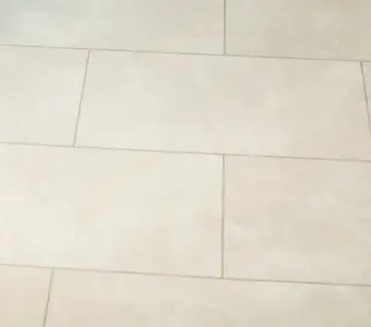 View of Dew Stone luxury vinyl tile by Amtico