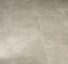 View of City Concrete luxury vinyl tile by Amtico