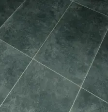 View of Storm Stone luxury vinyl tile by Amtico