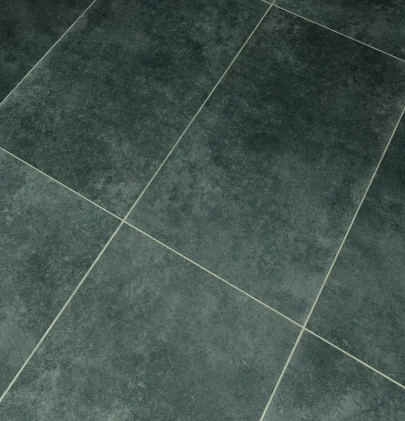 View of Storm Stone luxury vinyl tile by Amtico