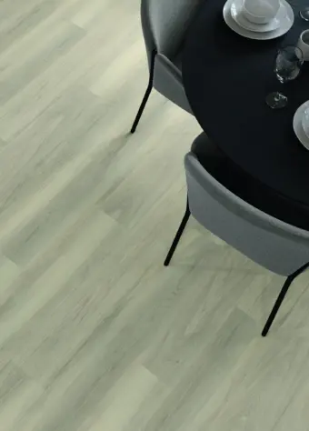 View of Riverside Ash luxury vinyl tile by Amtico