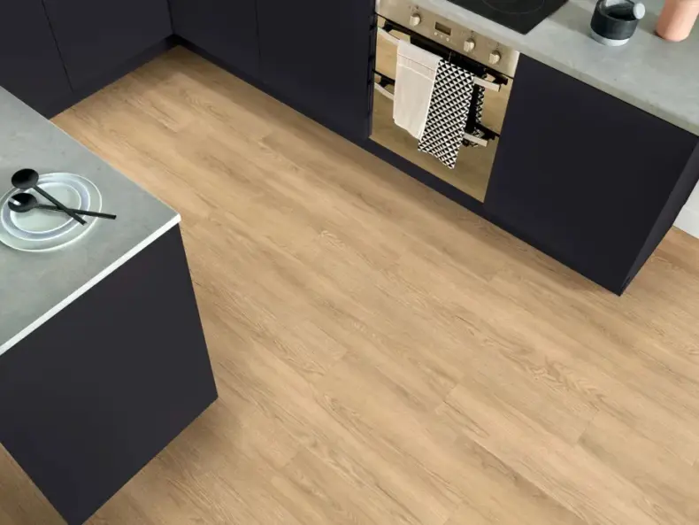 View of Buckwood Timber luxury vinyl tile by Amtico