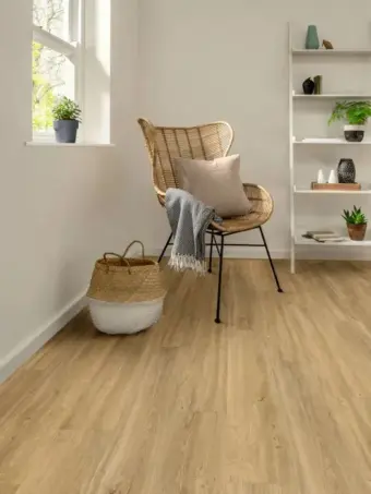 View of Falmouth Oak luxury vinyl tile by Amtico