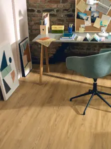 View of Mead Oak luxury vinyl tile by Amtico