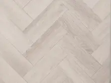 View of Spacia Iced Oak in Small Parquet luxury vinyl tile by Amtico