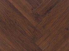 View of Spacia Black Walnut in Small Parquet luxury vinyl tile by Amtico