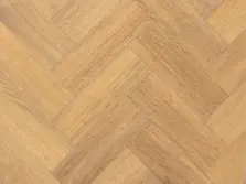 View of Spacia Mulled Oak in Large Parquet luxury vinyl tile by Amtico