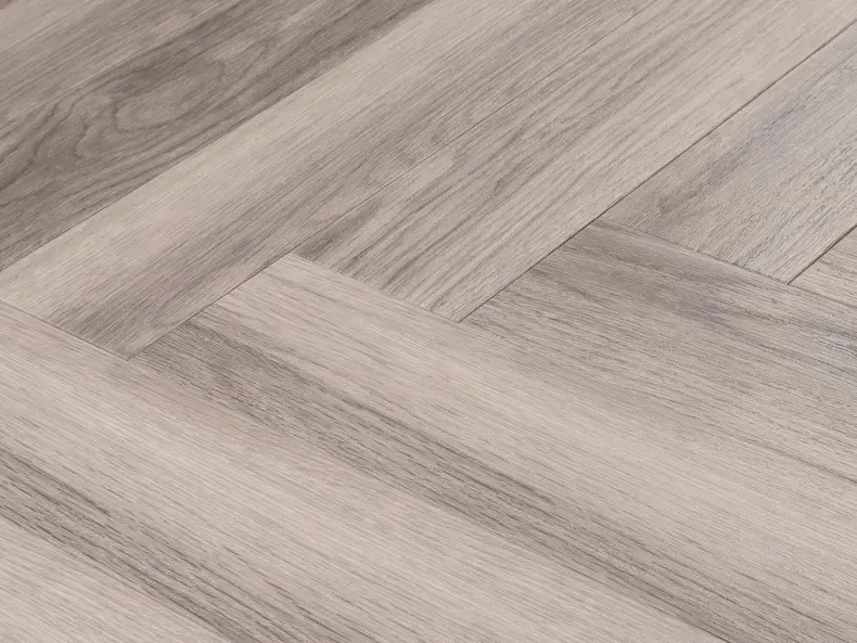 View of Spacia Nordic Oak in Large Parquet luxury vinyl tile by Amtico
